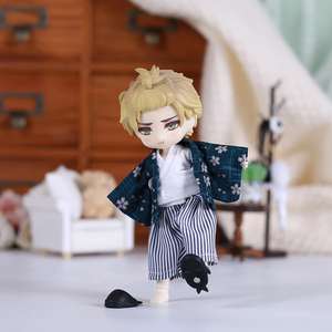 Ropa de kimono OB11, ropa para muñecas BJD, accesorios para muñecas, conjunto de baño japonés, adecuado para muñecas tipo BJD, YMY, <span class=keywords><strong>GSC</strong></span> 1/12 - Product Image 4