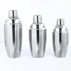 Simple Modern Cocktail Shaker Set with Jigger Lid ,Stainless Steel Boston Shaker Insulated Martini Mixer for Mocktails