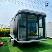 Maison préfabriquée de luxe avec système de maison intelligente intégré Maisons modulaires haut de gamme pour usage en station balnéaire, bureau à domicile et villa Ray-Zen