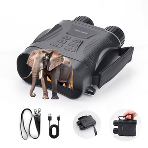 Binoculares de Visión Nocturna Infrarroja con Linterna, Pantalla Grande, Batería Recargable de 2000 mAh, 10x 4K, para Día y Noche - Product Image 1