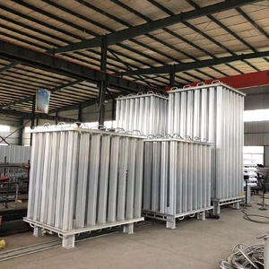 Edelstahl Nm3/H Kryogener flüssiger Sauerstoff Stickstoff Argon Wasserstoff Lng Co2 Gas Luft Umgebungs dampf verdampfer - Product Image 1