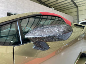 Cubiertas de Espejos Laterales de Fibra de Carbono Seca Estilo OEM para <span class=keywords><strong>Lamborghini</strong></span> Huracán STO - Product Image 3