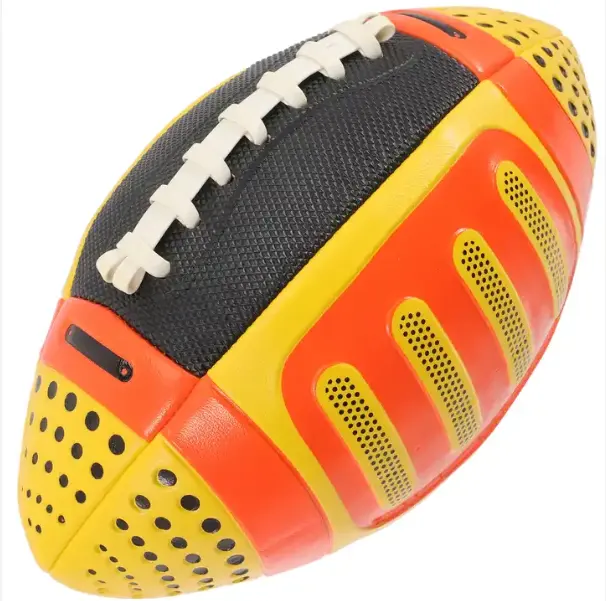 OEM de futebol americano Bola de rugby personalizadas com preço barato bolas de rugby impressas personalizadas