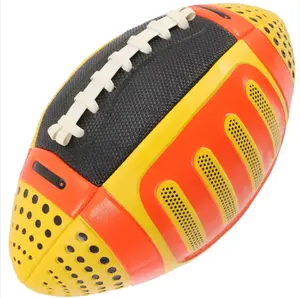 Rugby topu amerikan futbolu OEM özelleştirmek ucuz fiyat özel baskılı Rugby topları