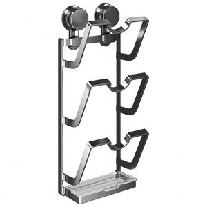 <b>Kitchen</b> Storage <b>Rack</b>, Suction Cup Installation, Saving Storage Space - Product Image 1