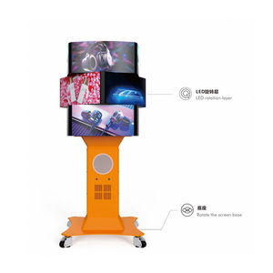 จอแสดงผล <span class=keywords><strong>LED</strong></span> อัจฉริยะแบบกลไกขนาดเล็ก3ชั้น4จอแสดงผล <span class=keywords><strong>LED</strong></span> แบบหมุนได้ในร่ม - Product Image 2