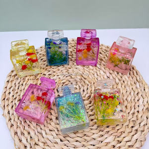 Juguete de descompresión de animales con purpurina y lentejuelas, de malta, con forma de botella de <span class=keywords><strong>perfume</strong></span>, de rebote lento, que escupe burbujas, sólido, para niños y adultos - Product Image 2