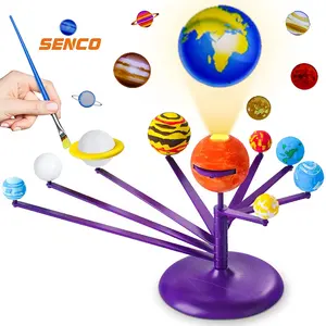 Planeten Zonnestelsel Stamt Speelgoed Leerkits Educatief Wetenschappelijk Speelgoed Diy Hemelbol Ruimte Science Toys Educatief