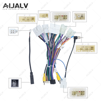 تزويد كابل طاقة أندرويد من Aijia لـ:-تويوتا أكسولا كورولا موصل سيارة كامل طقم كابل طاقة في كانبوس