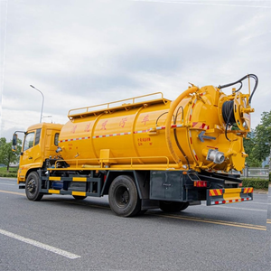 รถบรรทุกถังเก็บน้ำเสีย Dongfeng Euro VI 4x2 ขนาด 13,500 ลิตร ใหม่ ใช้สำหรับดูดและขนส่งของเสียจากอุจจาระ สำหรับการขนส่งพิเศษ - Product Image 1