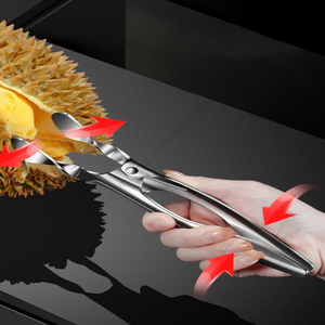 Abridor de boca de acero inoxidable Syh228 al por mayor para el hogar, cuchillo para durian, pelador de jackfruit, pinza para frutas - Product Image 5