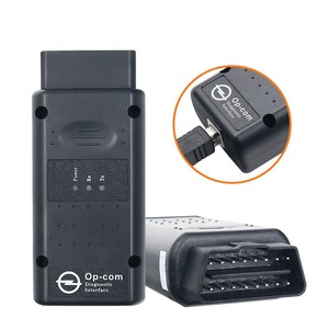 <span class=keywords><strong>OPCOM</strong></span> V1.99 Lecteur de code <span class=keywords><strong>Opel</strong></span> avec puce PIC18F458, outil de diagnostic avec interface USB OBD2 12-24V Noir/Vert - Product Image 3