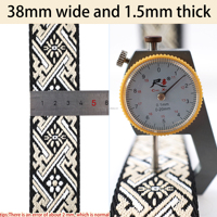Sangle en polyester doux de haute qualité, durable, à motif géométrique jacquard, pour sangles de sac, ceintures de sécurité, textiles de maison, chaussures
