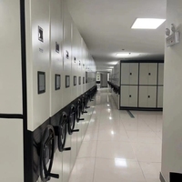 Système de rayonnage compact moderne électronique mobile en acier pour le stockage de fichiers, idéal pour la maison, le bureau, l'école et la bibliothèque