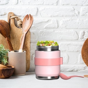 Heiße Angebote: 12 oz Isolierter Essensbehälter aus lebensmittelechtem Edelstahl mit doppelwandiger Vakuumisolierung und Löffel - Product Image 6