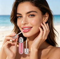 Gloss à lèvres hydratant et repulpant effet velours, scintillant et waterproof, personnalisable en usine (OEM/ODM), vente en gros, marque privée