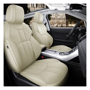 Fundas de Asiento Personalizadas para Automóviles, Juego Completo de 5 Asientos, Cuero de Alta Calidad para <span class=keywords><strong>Land</strong></span> <span class=keywords><strong>Rover</strong></span> Range <span class=keywords><strong>Rover</strong></span> Evoque - Product Image 1