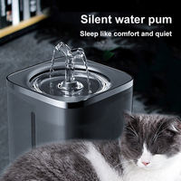 Fontaine à eau automatique intelligente pour animaux de compagnie, moderne, solide, à circulation filtrée, silencieuse, pour chiens et chats – Meilleures ventes