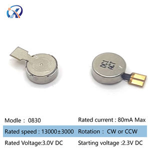 <span class=keywords><strong>Motor</strong></span> Vibrador Monofásico de 3V Tipo Moneda, <span class=keywords><strong>Motor</strong></span> Plano 0625 de Pulso, Utilizado como <span class=keywords><strong>Motor</strong></span> Vibrador para Teléfonos Móviles - Product Image 4