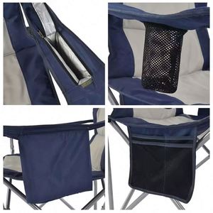 Chaise de camping pliante géante avec sac isotherme, nouveau design, échantillon gratuit, pliable pour le camping en plein air - Product Image 4
