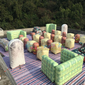 Vente en gros d'obstacles et de bunkers gonflables en PVC hermétiques pour paintball et jeux de tir à l'arc pour événements - Product Image 3