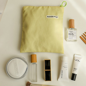 Trousse de Toilette Rectangulaire en Nylon et Coton, Résistante à l'Eau, pour Voyage, Maquillage, Rouge à Lèvres et Articles Divers - Product Image 2