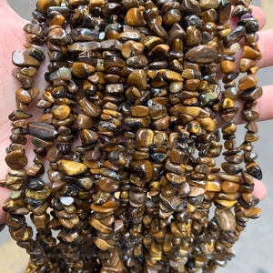 Generico 5-8mm irregolare perline di pietra naturale con fori quarzo Agates <span class=keywords><strong>Lapis</strong></span> per la creazione di gioielli fai da te bracciale collana - Product Image 4