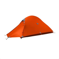 Tente de camping portable imperméable pour deux personnes, idéale pour l'escalade en montagne en été, avec une chambre, ensemble tout-en-un pour la randonnée