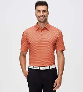 Camisas de golf para hombres Absorbe la humedad Manga corta Rendimiento Dry Fit Active Mens Polos - Product Image 5