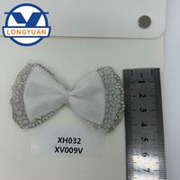 Fleur rose élégante de princesse pour la décoration de chaussures de mariage et de fête pour femme