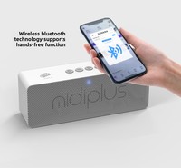 MIDIPLUS Sound Box Haut-parleur numérique portable sans fil Bluetooth haut de gamme pour ordinateur de bureau, son grave, mini haut-parleur