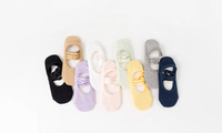 Chaussettes de sport professionnelles antidérapantes en coton peigné tricoté pour yoga, pilates, danse et trampoline