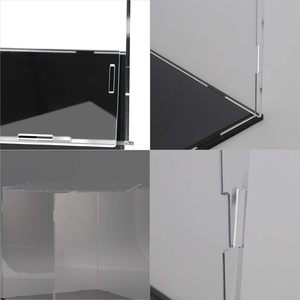 Rõ ràng Acrylic hiển thị trường hợp cho sưu tầm sinh thái thân thiện 15x15x15 cm PMMA trường hợp cho hành động con số lưu trữ nhà - Product Image 3