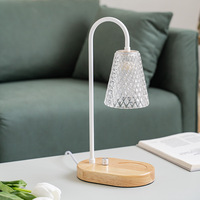Lampe de table d'aromathérapie à température réglable pour la fusion des bougies, chauffe-bougie électrique