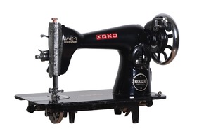 Machine à coudre Xoxo JA2-1 robuste en fonte, 12,5 pouces, moteur à clé, noire, simple/double tonalité, manuelle, usage domestique, 7MM - Product Image 2