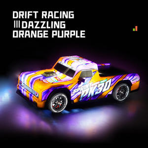 Coche de Carreras a Escala 1:16 con Control Remoto, Modelo de Juguete con Luces, Alta Velocidad, <span class=keywords><strong>Radiocontrol</strong></span>, Teledirigido - Product Image 5