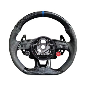 Volante de Fibra de Carbono Original OEM para Audi TT R8 MK3 TTRS TTS <span class=keywords><strong>MK2</strong></span> R8 S3 <span class=keywords><strong>S4</strong></span> S5 S6 S7 RS3 RS4 RS5 RS6 RS7 A3 A5 A6 - Product Image 4