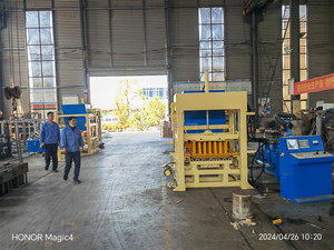QTJ4-15a Tự Động Paver Đặt Gạch Làm Máy Nhà Máy Giá Cho Xây Dựng Bê Tông Rỗng Xi Măng Gạch Máy Móc Mexico - Product Image 4