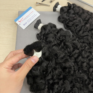 Pre-ordenar Cabello Birmano en Trama, Paquetes Súper Dobles de Cabello Humano Remy Vietnamita Negro Natural - Product Image 1