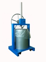 Compacteur de déchets pour poubelle à roulettes, compacteur de déchets manuel