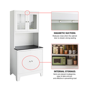Petites armoires de cuisine modulaires chinoises élégantes - Product Image 2