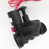 Vanne solénoïde d'irrigation 12V DC en plastique pour le contrôle de l'eau agricole, idéale pour les systèmes d'irrigation goutte à goutte de jardins et fermes