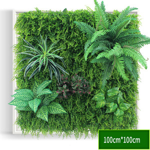 Panel de Pared Verde <span class=keywords><strong>Artificial</strong></span> Decorativo para Jardín Vertical Exterior, Plantas de Plástico, Setos de Boj, Alfombra de Valla - Product Image 2