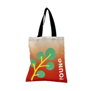 Eco Reusable, Custom Cotton Canvas Duffle Tote Beach Bags