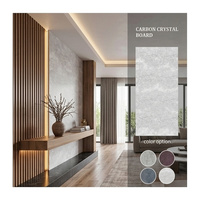 Panneau mural imperméable en charbon de bambou et cristal de carbone, effet opale, matériau recyclable, pour construction verte, zones côtières, salon et parc