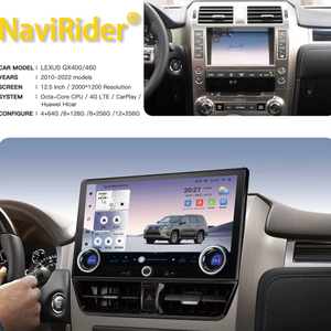 วิทยุติดรถยนต์ระบบ Android 14 ขนาด 12.5 นิ้ว สำหรับ Lexus GX400 GX460 ปี 2010-2022 หน่วยความจำ 8+256GB รองรับ Auto Carplay ระบบนำทาง GPS เครื่องเล่นมัลติมีเดีย - Product Image 1