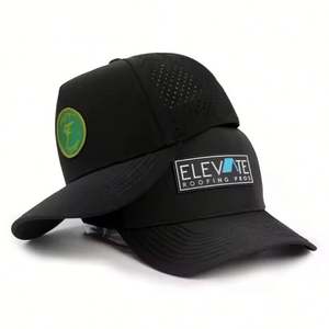 Casquette Snapback HS41 en PVC avec logo personnalisé, imperméable, haute performance, flottante, casquette de baseball avec logo personnalisé - Product Image 5