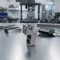 Services de fraisage CNC de précision sur mesure pour les pièces métalliques des connecteurs de fixation de bases de support industrielles