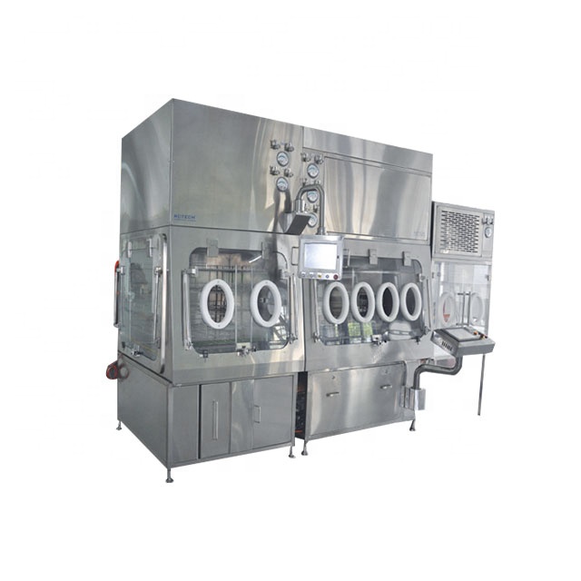 Pre-Sterilized glass syringe filling line