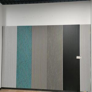 Pannello <span class=keywords><strong>di</strong></span> parete fonoassorbente in <span class=keywords><strong>legno</strong></span> <span class=keywords><strong>con</strong></span> <span class=keywords><strong>pannelli</strong></span> acustici in fibra <span class=keywords><strong>di</strong></span> poliestere Akustikpaneele - Product Image 6